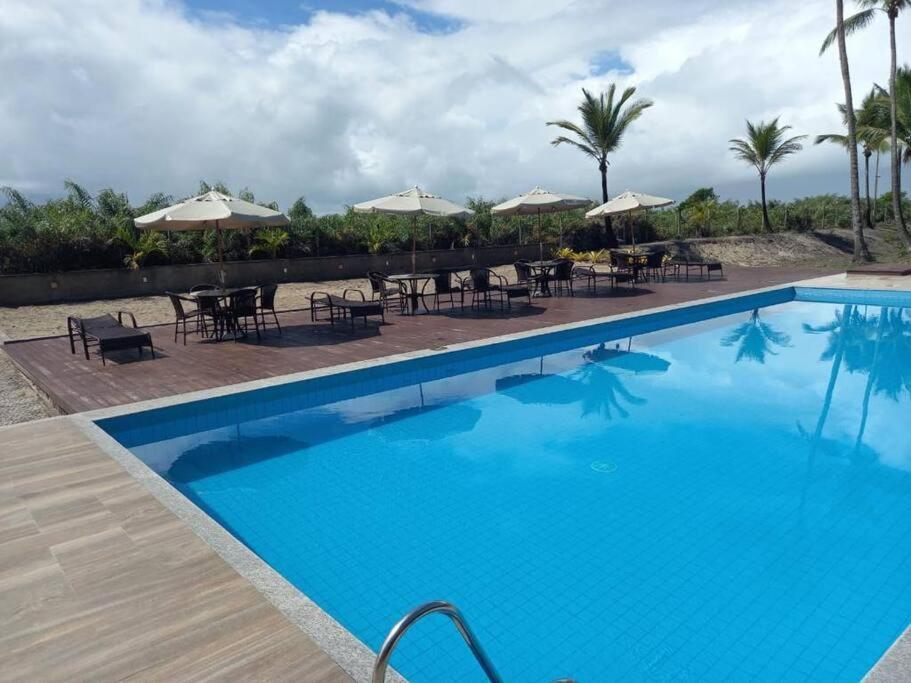 Condomi. Praia Da Perola -Beira Mar-Ilheus/Itacare Exteriör bild